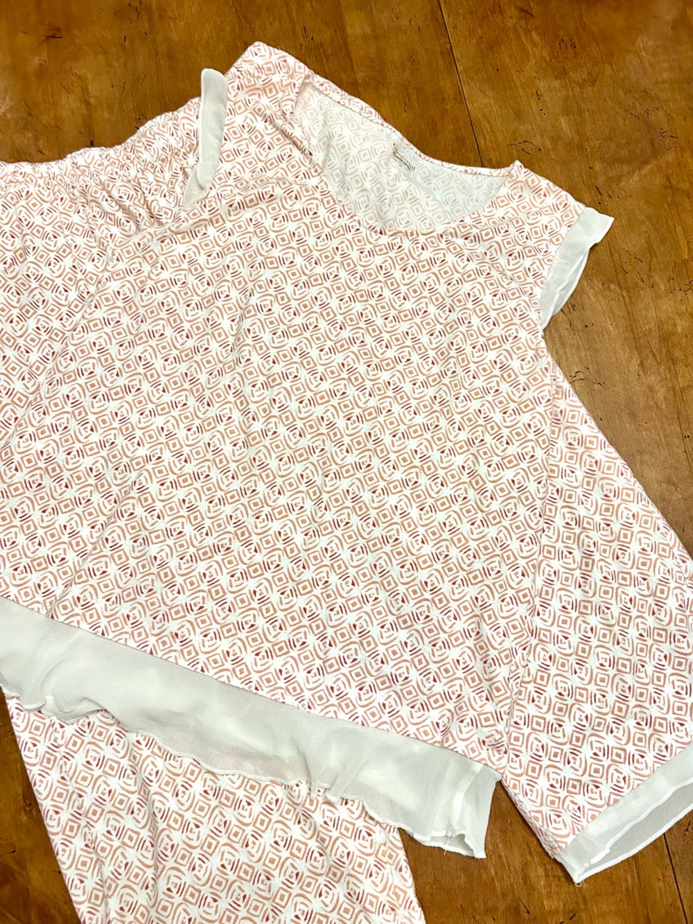 Garnet Hill Organic Cotton Pajamas, Size M